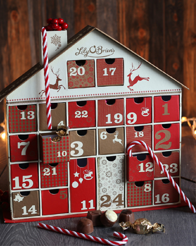 Lily O'Briens Chocolate Advent House