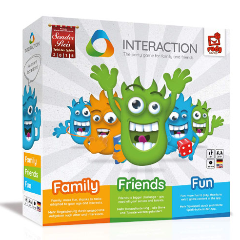 Read more about the INTERACTION The Party Game for Family and Friends!.