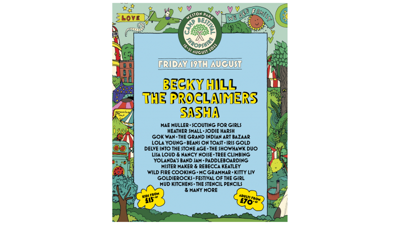 Line Up Released Camp Bestival Shropshire 2022