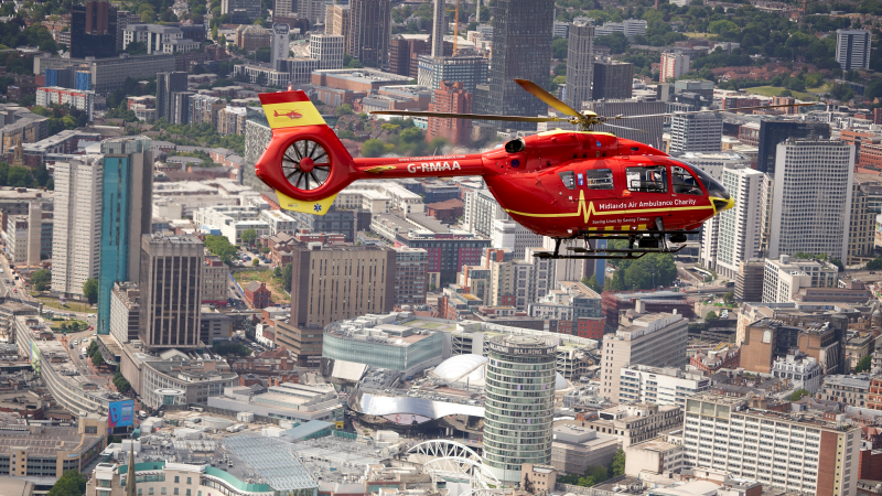 Rise In Services Required Predicted For West Midlands Air Ambulance Summer 2022